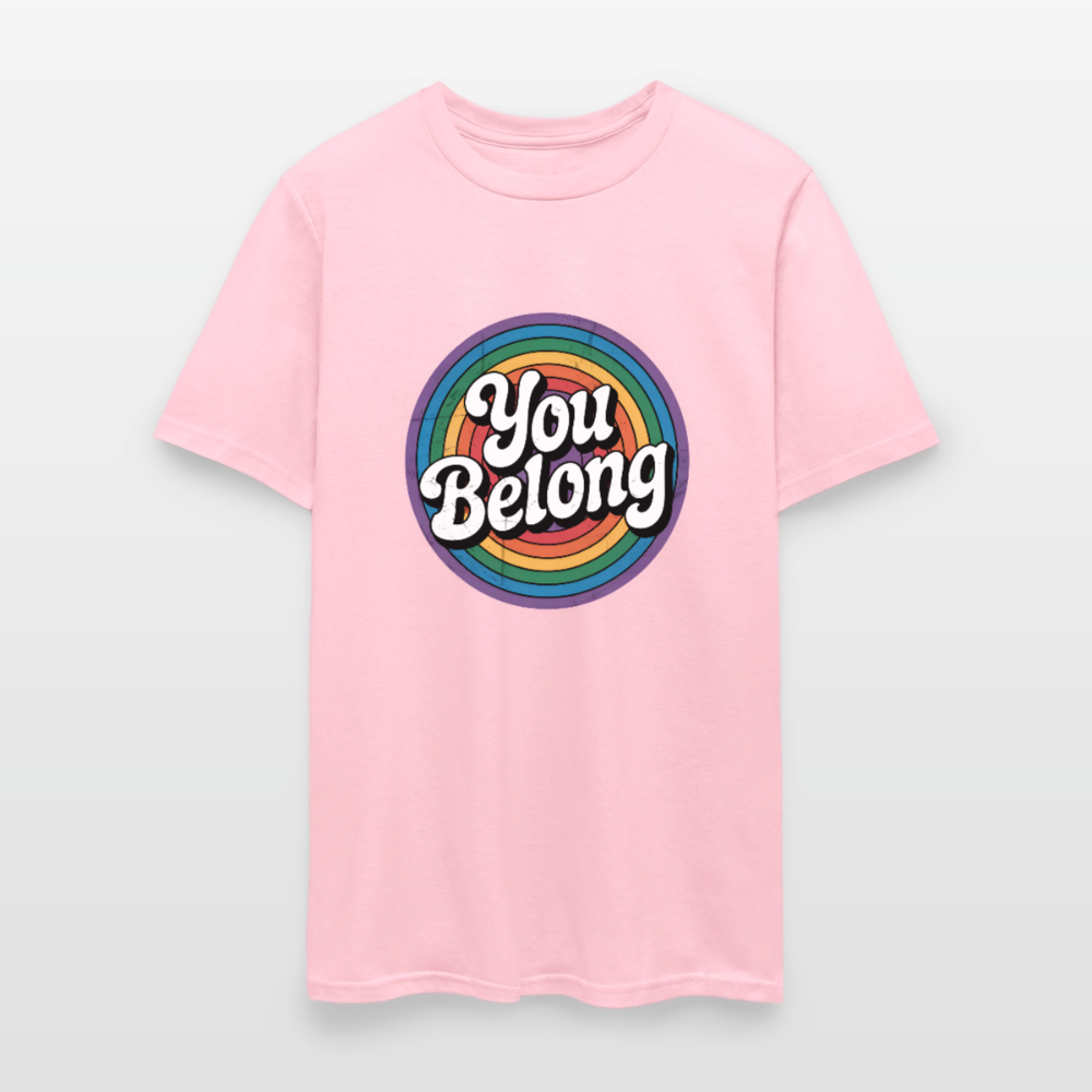 You Belong Pride Unisex Play Tee (Colors) - pink