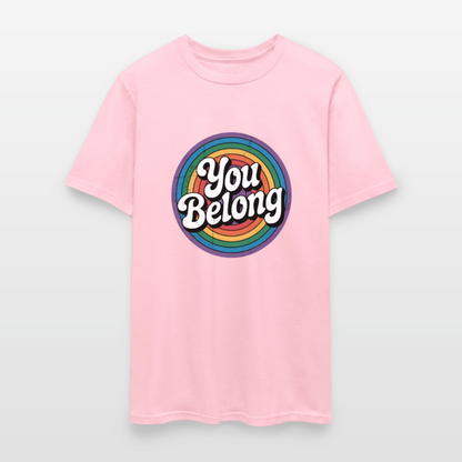 You Belong Pride Unisex Play Tee (Colors) - pink