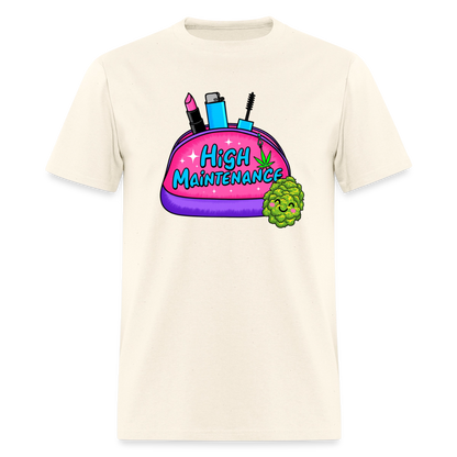 High Maintenance Unisex Play Tee (Colors) - sweet cream heather