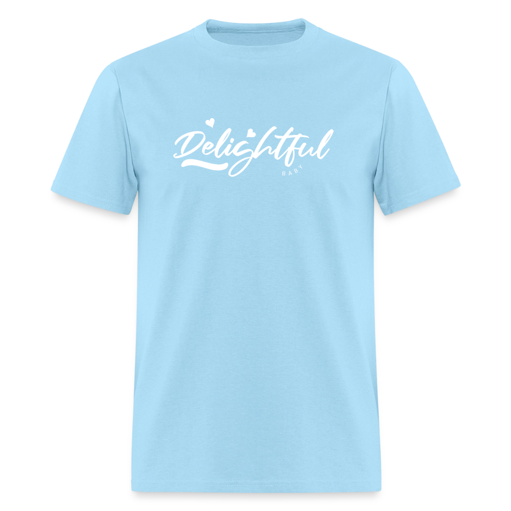 Delightful Baby Unisex Play Tee - powder blue