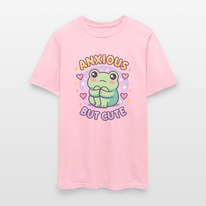 Anxious But Cute Unisex Play Tee - pink