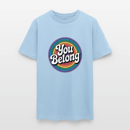 You Belong Pride Unisex Play Tee (Colors) - powder blue