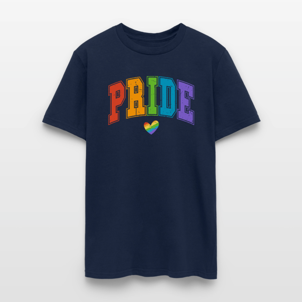 Pride Varsity Unisex Play Tee (Colors) - navy
