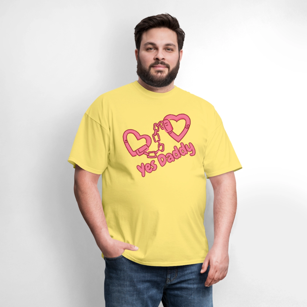 Yes Daddy Unisex Play Tee (Colors) - cornsilk