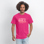Soft Mode Forever Unisex Play Tee - fuchsia