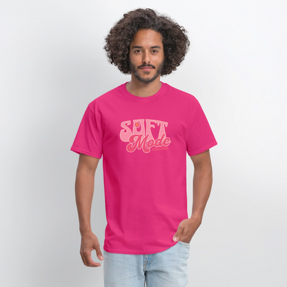Soft Mode Forever Unisex Play Tee - fuchsia
