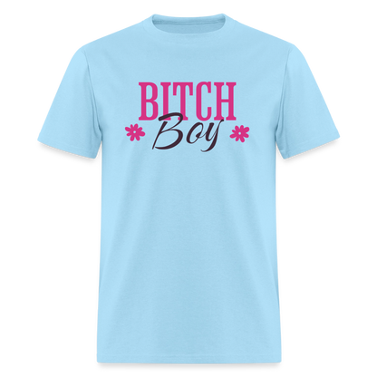 Bitch Boy Unisex Play Tee - powder blue