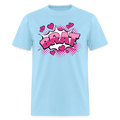 Comic Style Brat Unisex Play Tee (Colors) - powder blue