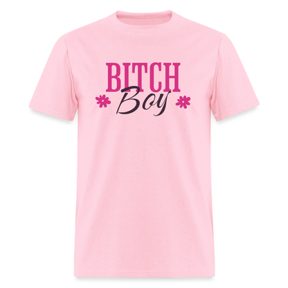 Bitch Boy Unisex Play Tee - pink