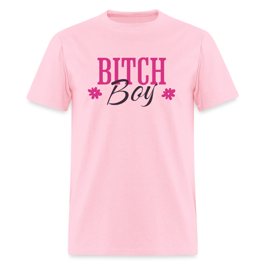 Bitch Boy Unisex Play Tee - pink