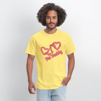 Yes Daddy Unisex Play Tee (Colors) - cornsilk