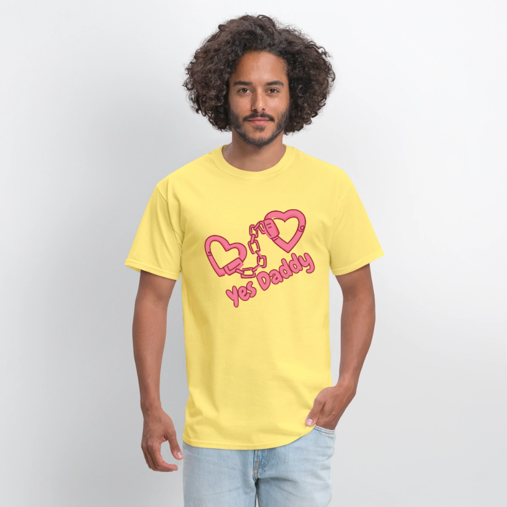 Yes Daddy Unisex Play Tee (Colors) - cornsilk