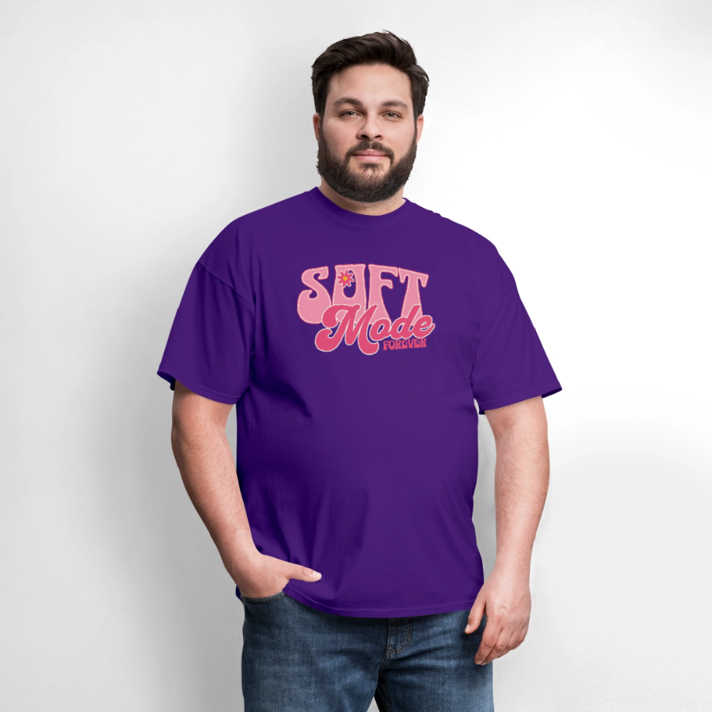 Soft Mode Forever Unisex Play Tee - purple