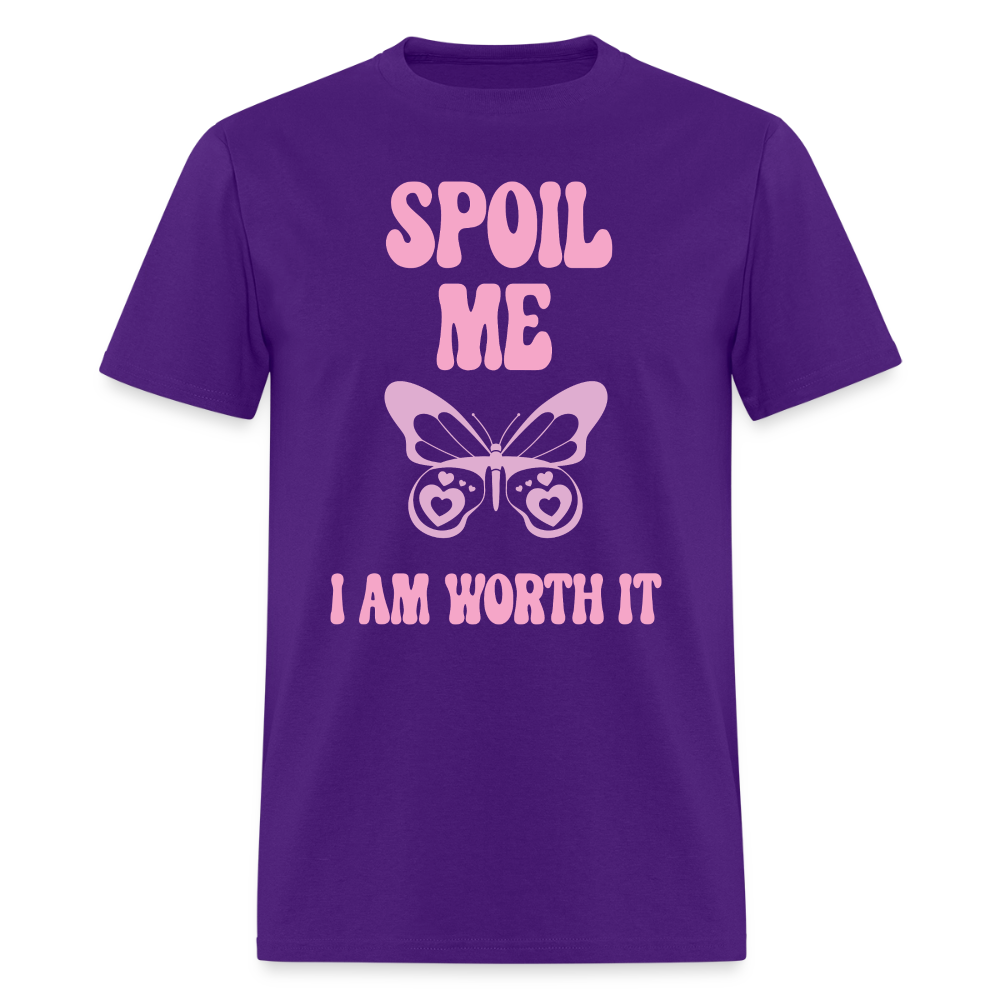 Spoil Me Unisex Play Tee - purple