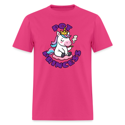 Pot Princess Unisex Play Tee (Colors) - fuchsia
