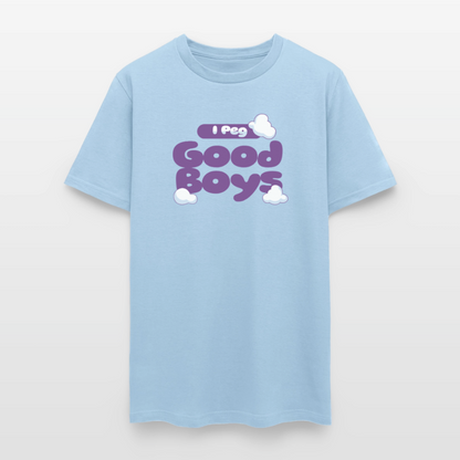Peg Good Boys Unisex Play Tee  (Colors) - powder blue