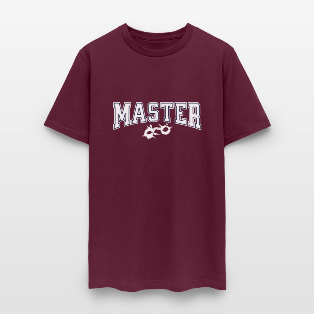 Master Varsity Unisex Play Tee (Colors) - burgundy