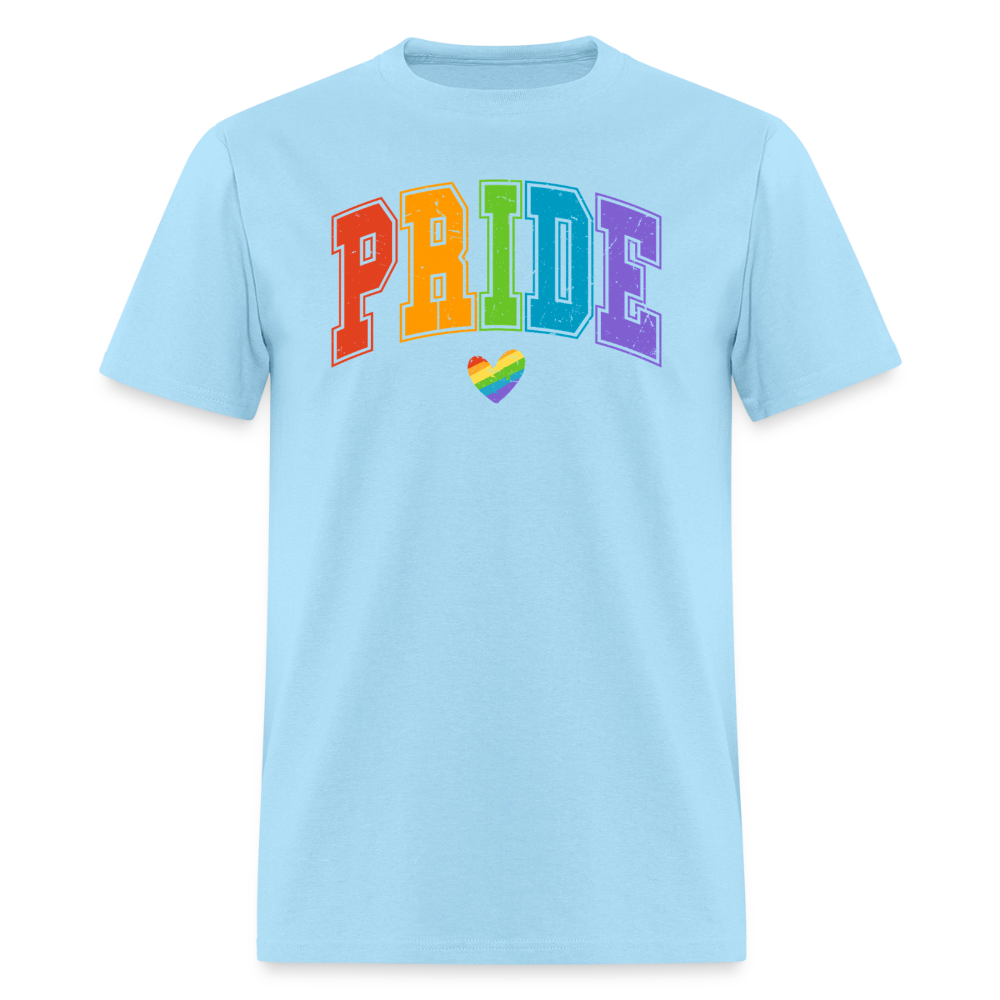 Pride Varsity Unisex Play Tee (Colors) - powder blue