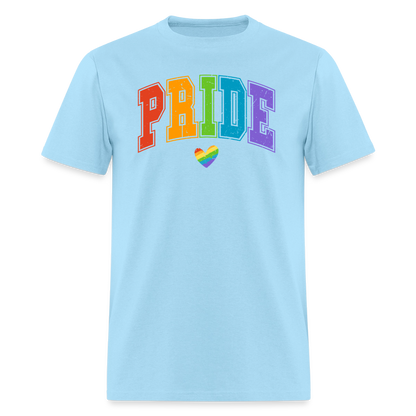 Pride Varsity Unisex Play Tee (Colors) - powder blue