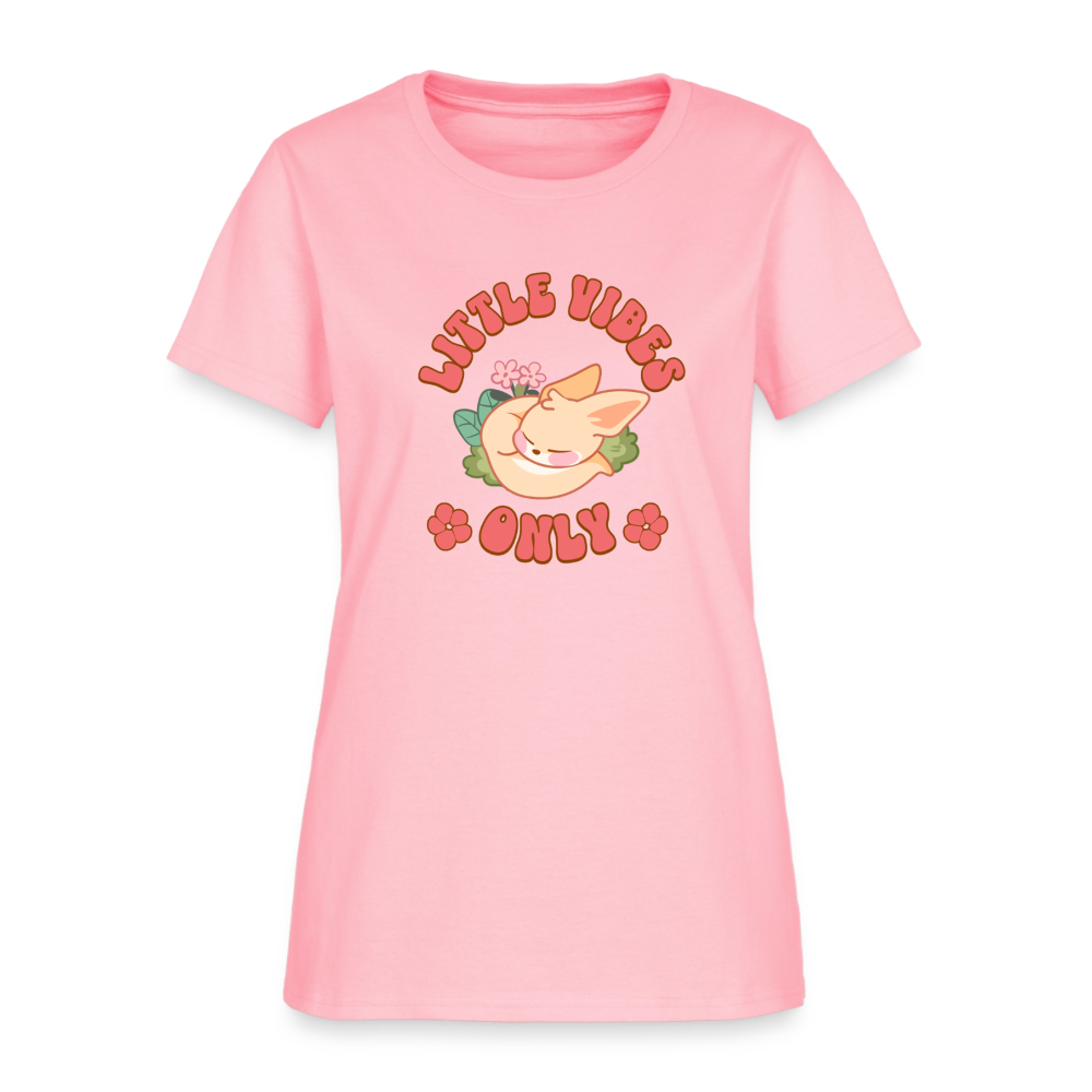 Little Vibes Only Fennec Soft Play Tee - pink