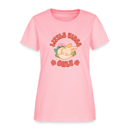 Little Vibes Only Fennec Soft Play Tee - pink