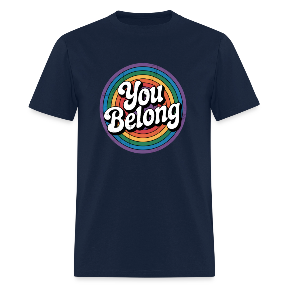 You Belong Pride Unisex Play Tee (Colors) - navy