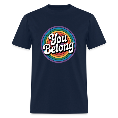 You Belong Pride Unisex Play Tee (Colors) - navy