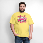 Comic Style Brat Unisex Play Tee (Colors) - cornsilk