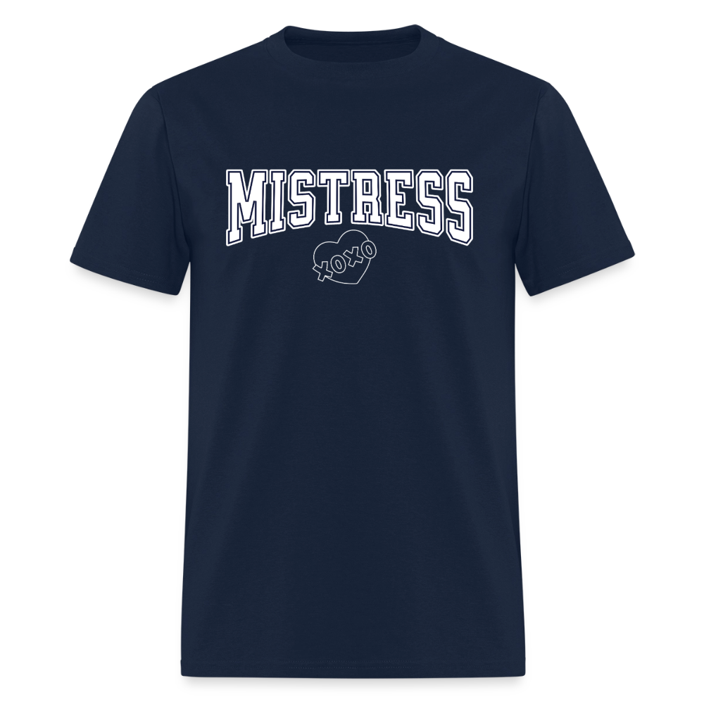 Mistress Varsity Unisex Play Tee (Colors) - navy