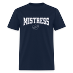 Mistress Varsity Unisex Play Tee (Colors) - navy