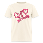 Yes Daddy Unisex Play Tee (Colors) - sweet cream heather