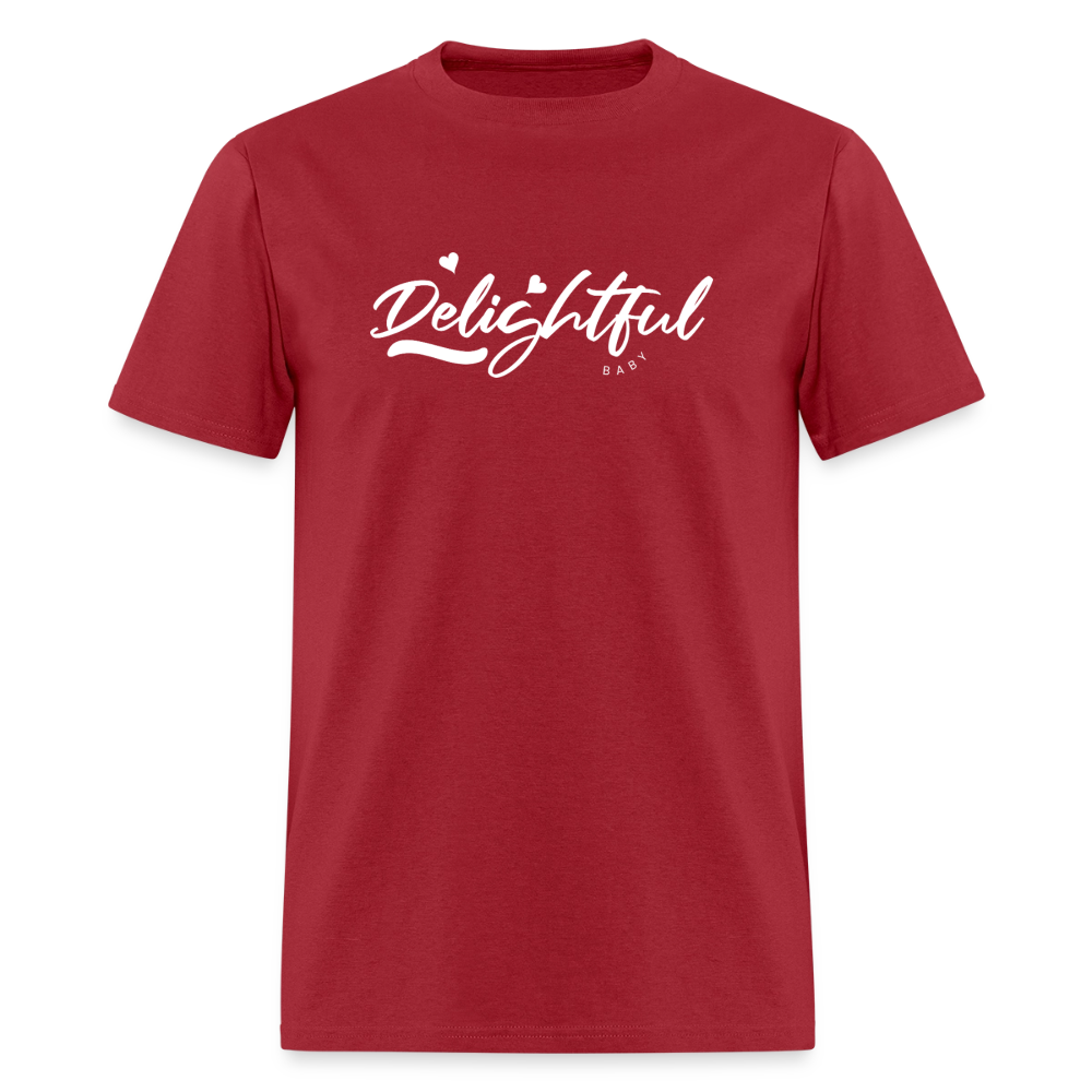 Delightful Baby Unisex Play Tee - dark red