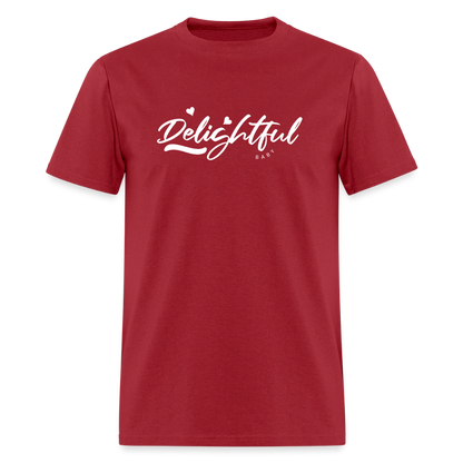 Delightful Baby Unisex Play Tee - dark red