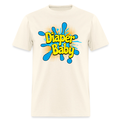 Diaper Baby Unisex Play Tee (Colors) - sweet cream heather