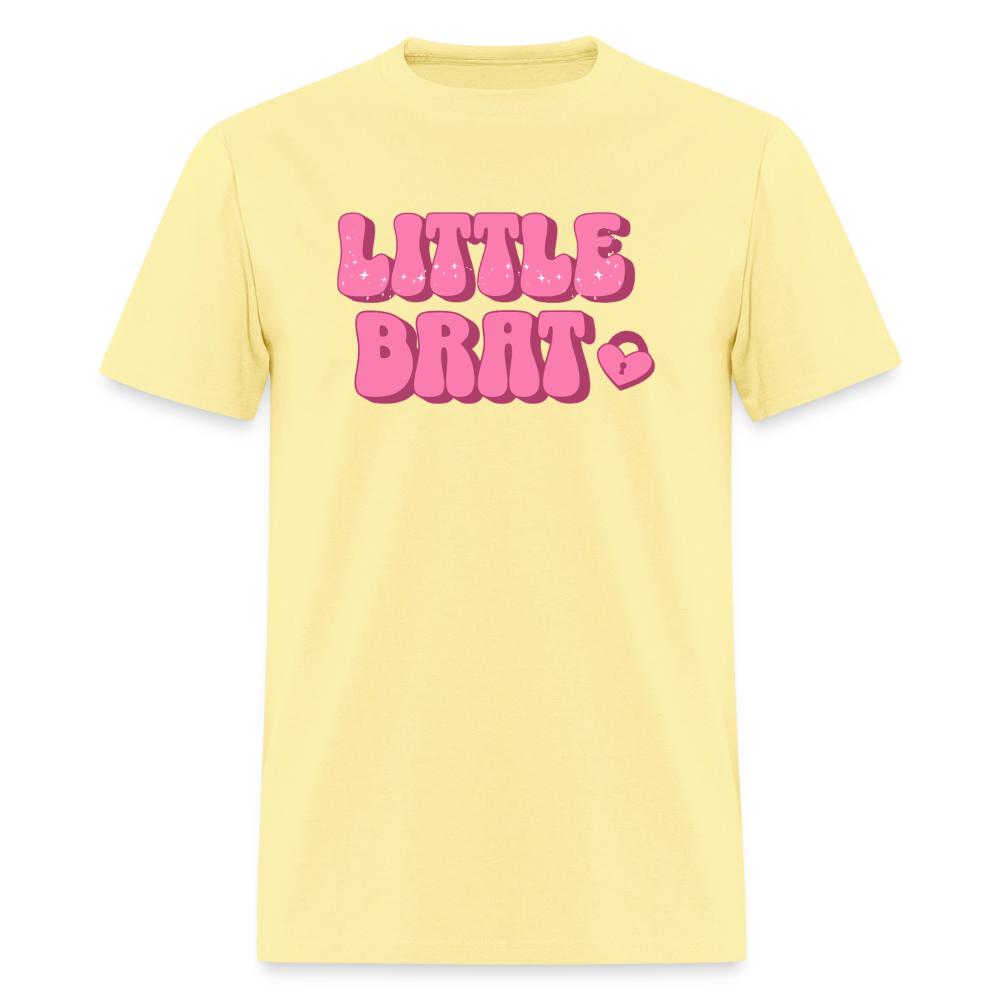 Little Brat Unisex Play Tee - cornsilk