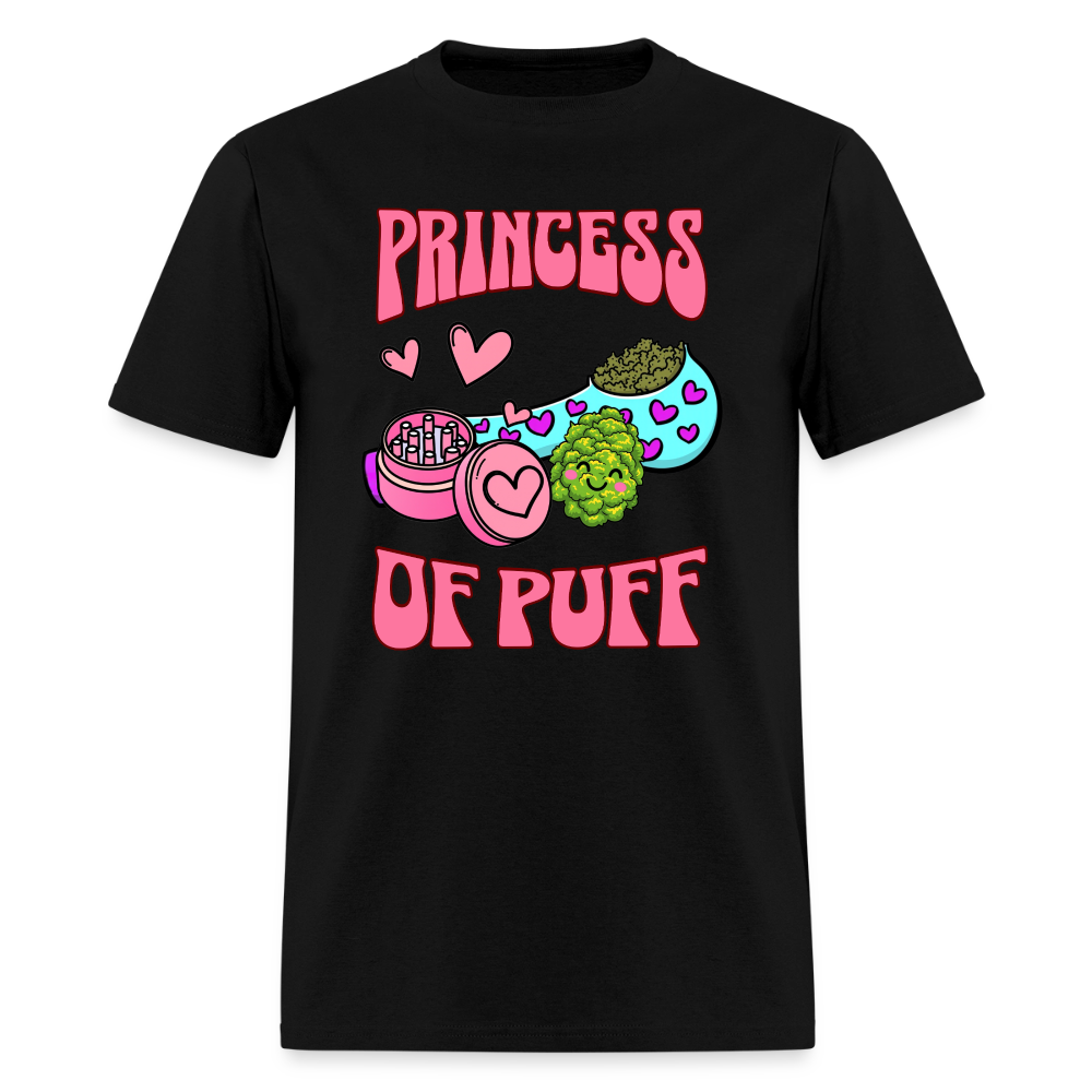 Princess of Puff Unisex Play Tee - black