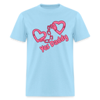 Yes Daddy Unisex Play Tee (Colors) - powder blue