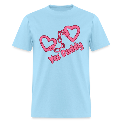 Yes Daddy Unisex Play Tee (Colors) - powder blue