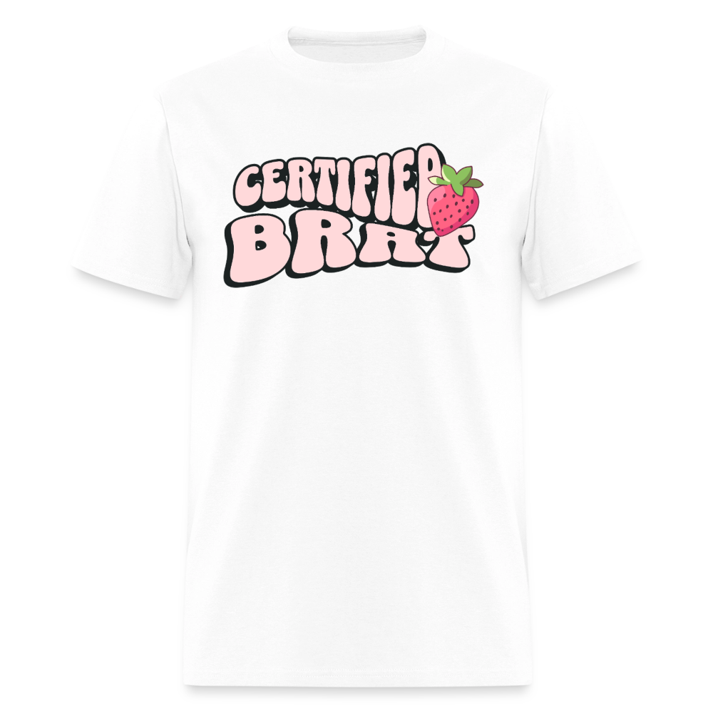 Certified Brat Unisex Play Tee (Colors) - white