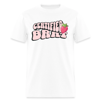 Certified Brat Unisex Play Tee (Colors) - white