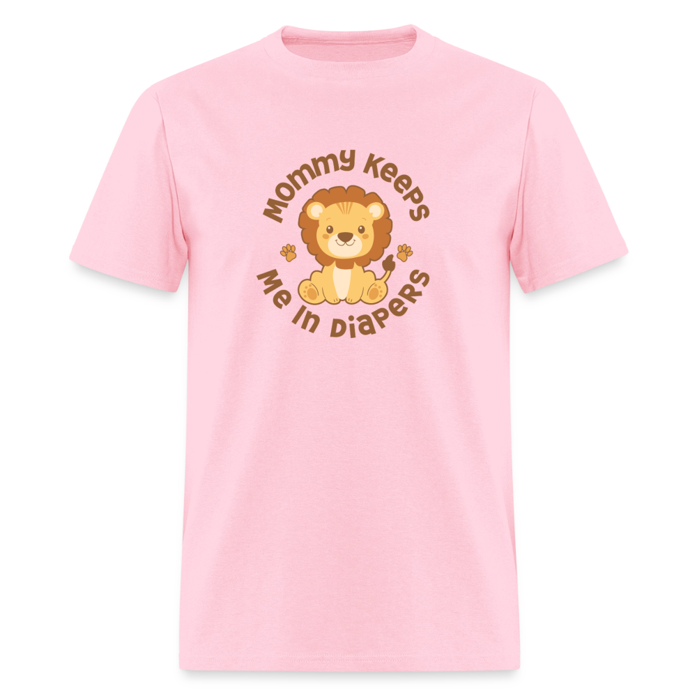 Mommy Diapers Unisex Play Tee (Colors) - pink