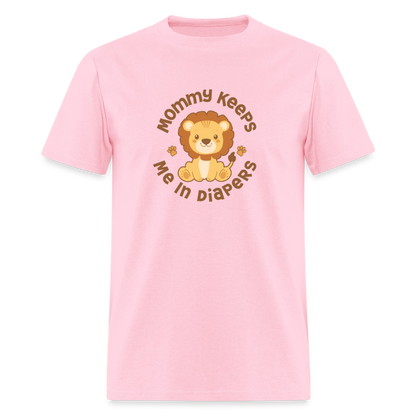 Mommy Diapers Unisex Play Tee (Colors) - pink