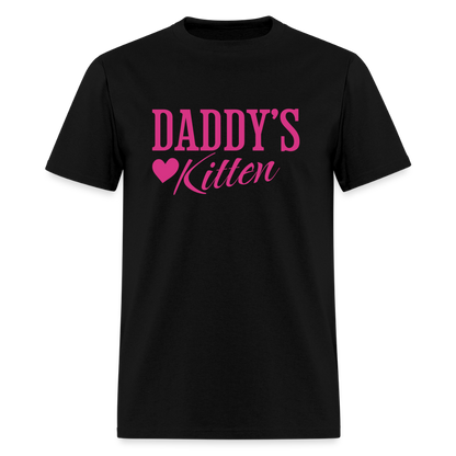 Daddy's Kitten Unisex Play Tee - black