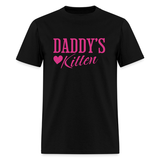 Daddy's Kitten Unisex Play Tee - black