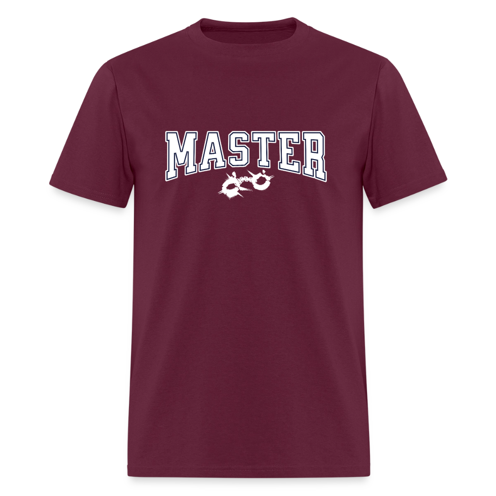 Master Varsity Unisex Play Tee (Colors) - burgundy