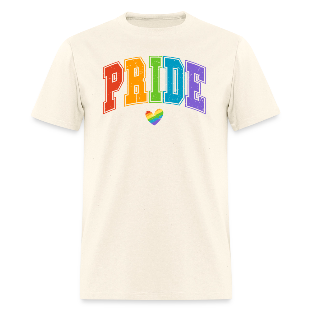 Pride Varsity Unisex Play Tee (Colors) - sweet cream heather