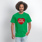 I Love Daddy Unisex Play Tee (Colors) - bright green
