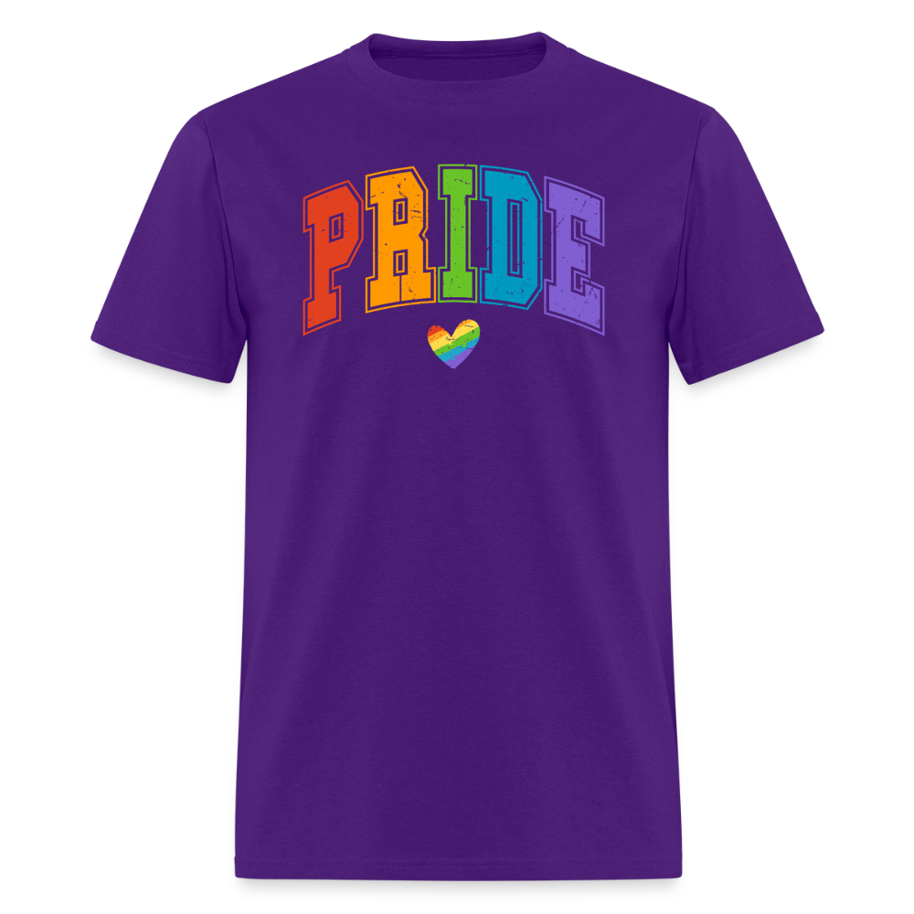 Pride Varsity Unisex Play Tee (Colors) - purple