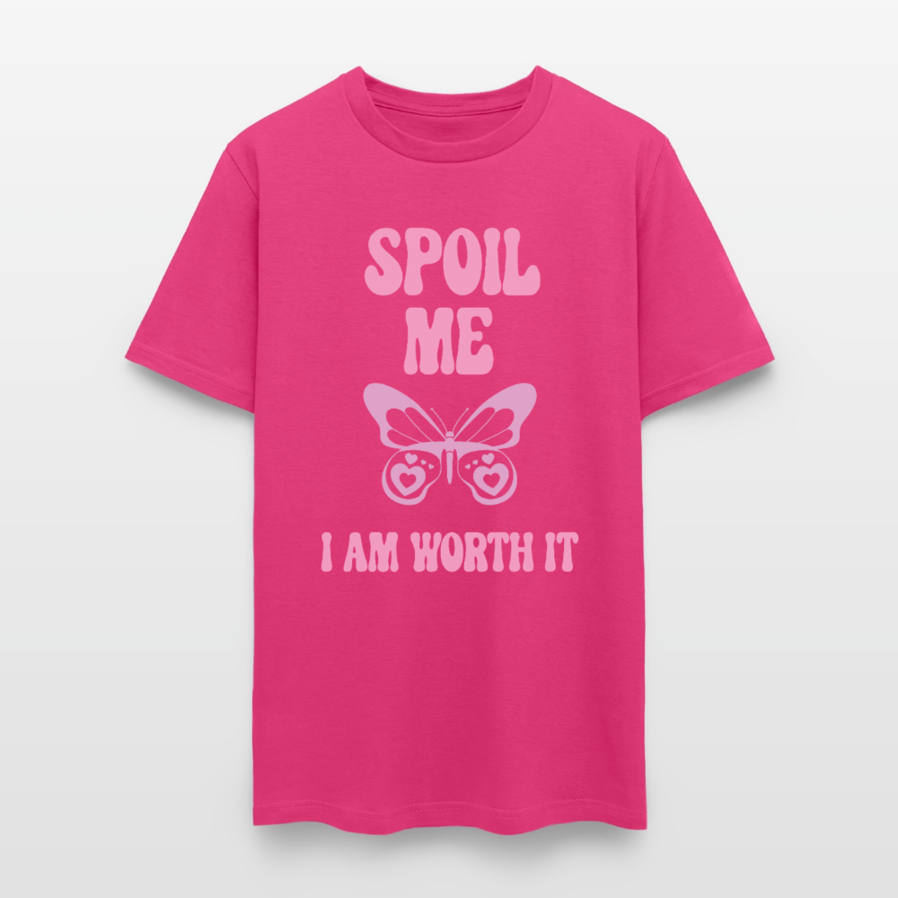 Spoil Me Unisex Play Tee - fuchsia