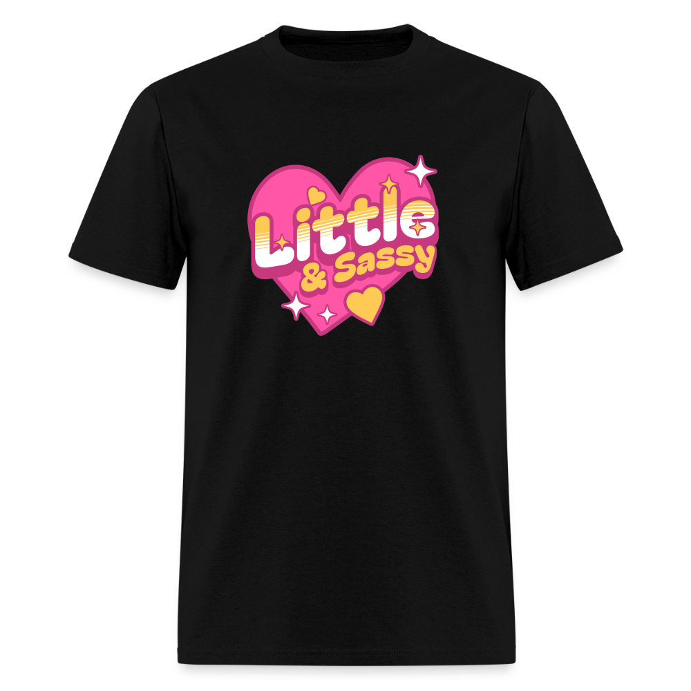 Little & Sassy Unisex Play Tee (Colors) - black